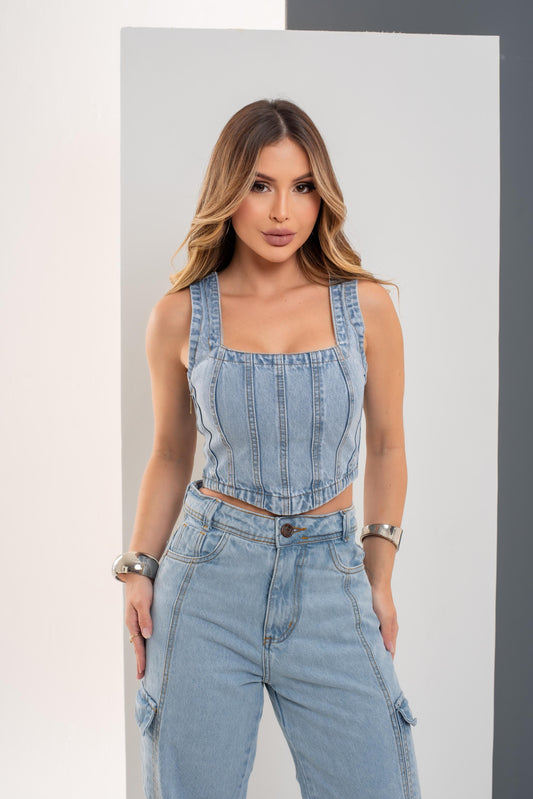 Cropped Jeans Regata - Divine Jeans