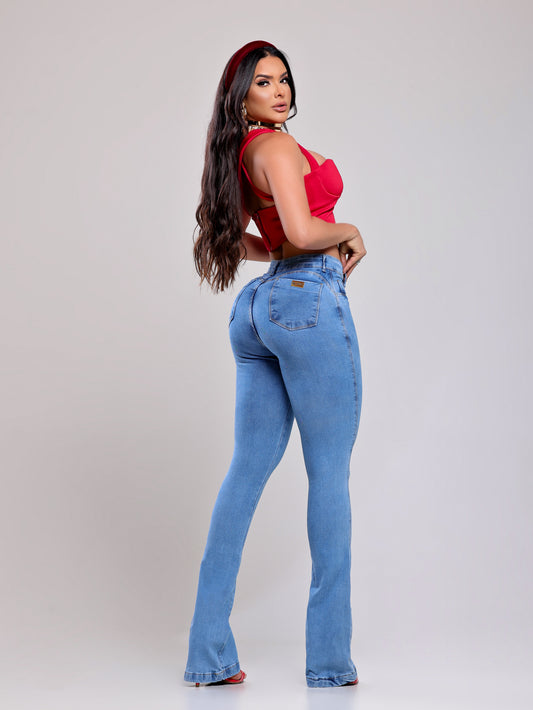 Calça Flare Clara Divine Jeans